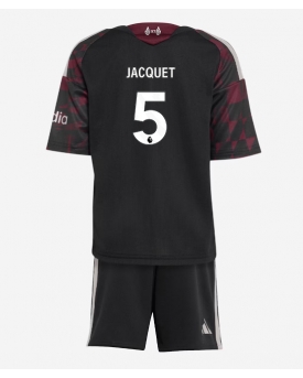 Liverpool Jeremy Jacquet #5 Maglia Gara Terza Repliche 2026-27 Bambino Maniche Corte Liverpool Jeremy Jacquet #5 Maglia Gara Terza Repliche 2026-27 Bambino Maniche Corte